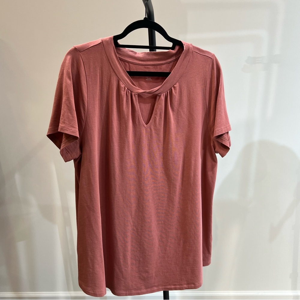 Soft Surroundings Women's Rose Pink Top